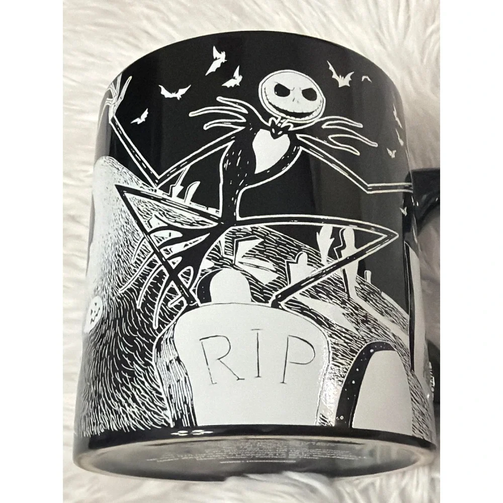 The Nightmare Before Christmas Mug Glow‎ in the Dark Jack Skellington NWT